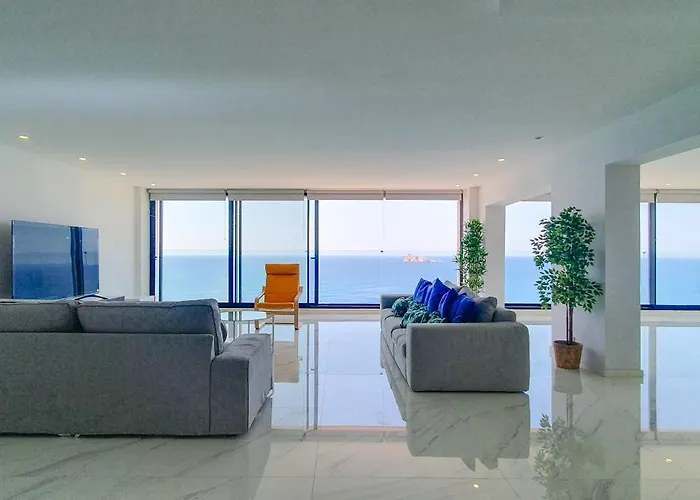 شقة Vistas Al Mar Playa Levante بينايدورم